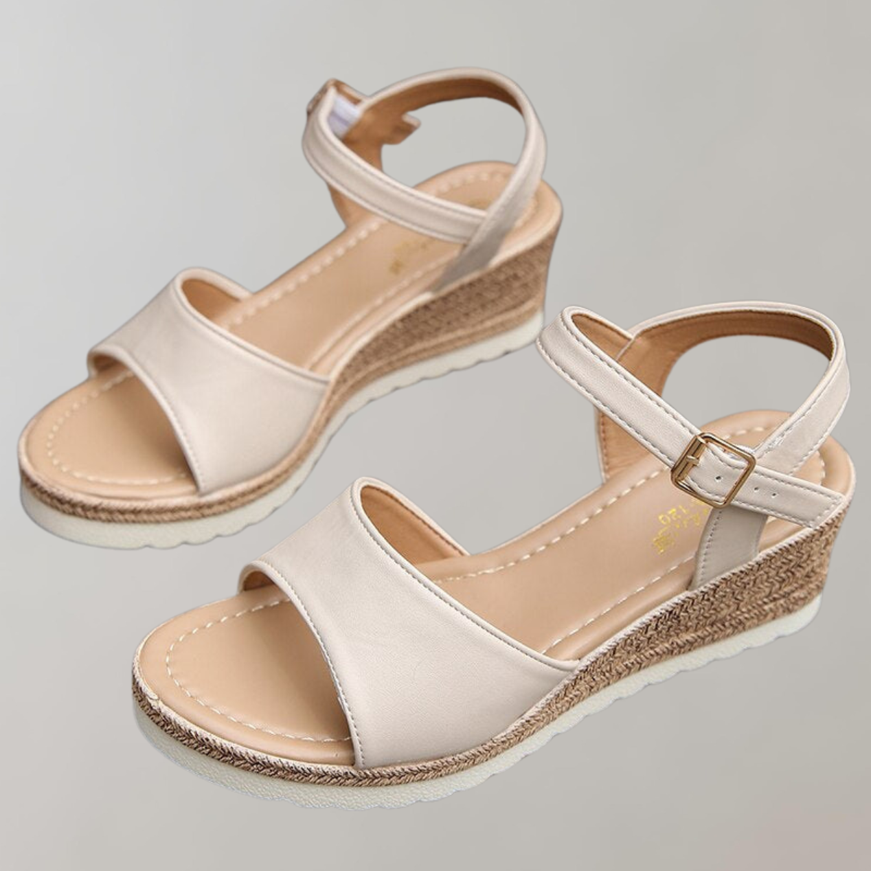 Women’s Orthopaedic Wedge Sandals with Adjustable Straps