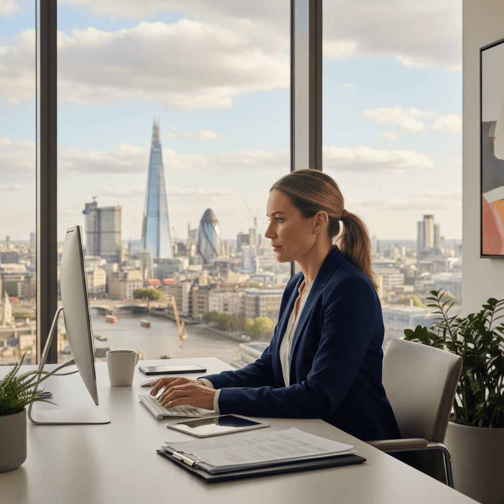 Professional workspace in London city location