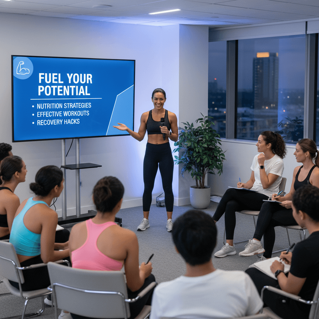 Professional training session with engaged participants