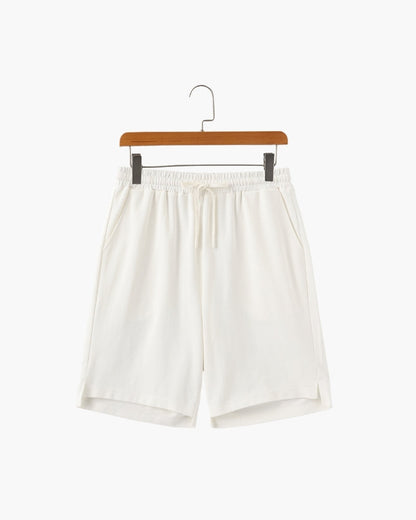 Elastic Waist Drawstring Sport Shorts