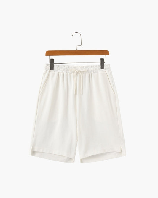 Elastic Waist Drawstring Sport Shorts