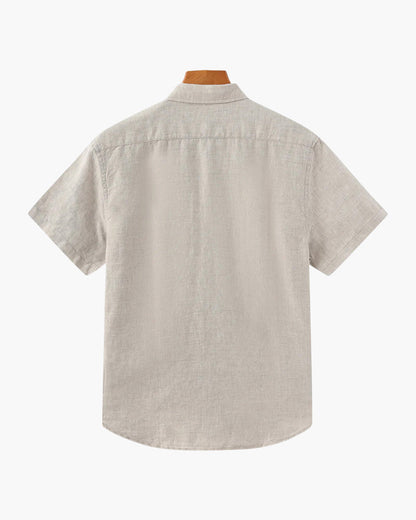 Short Sleeve Linen Shirt