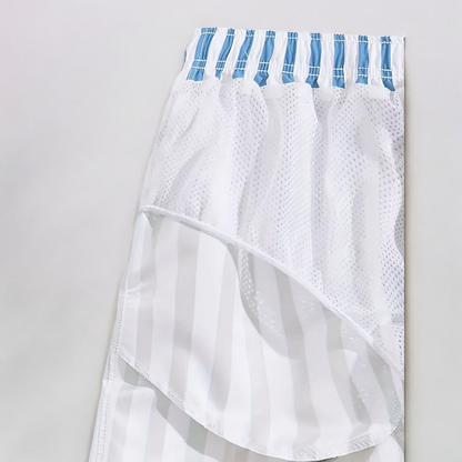 Men's Vertical Stripe Swim Shorts