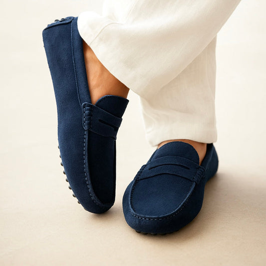 Suede Penny Loafer