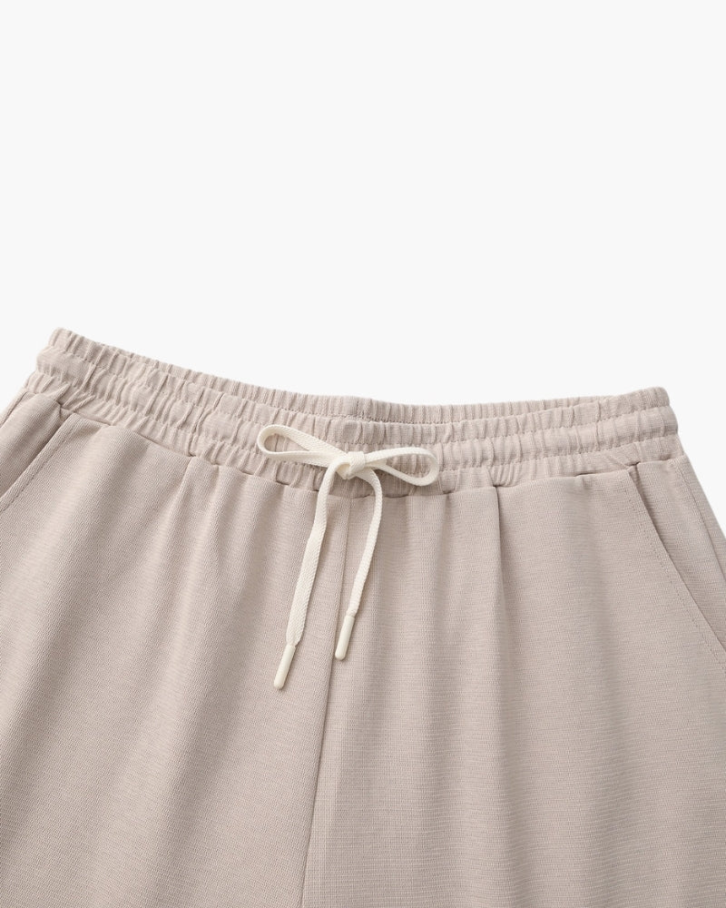 Elastic Waist Drawstring Sport Shorts