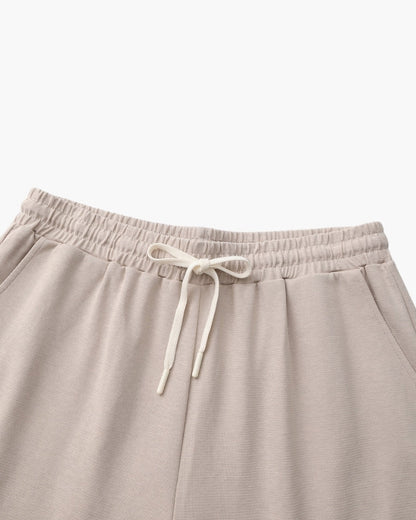 Elastic Waist Drawstring Sport Shorts
