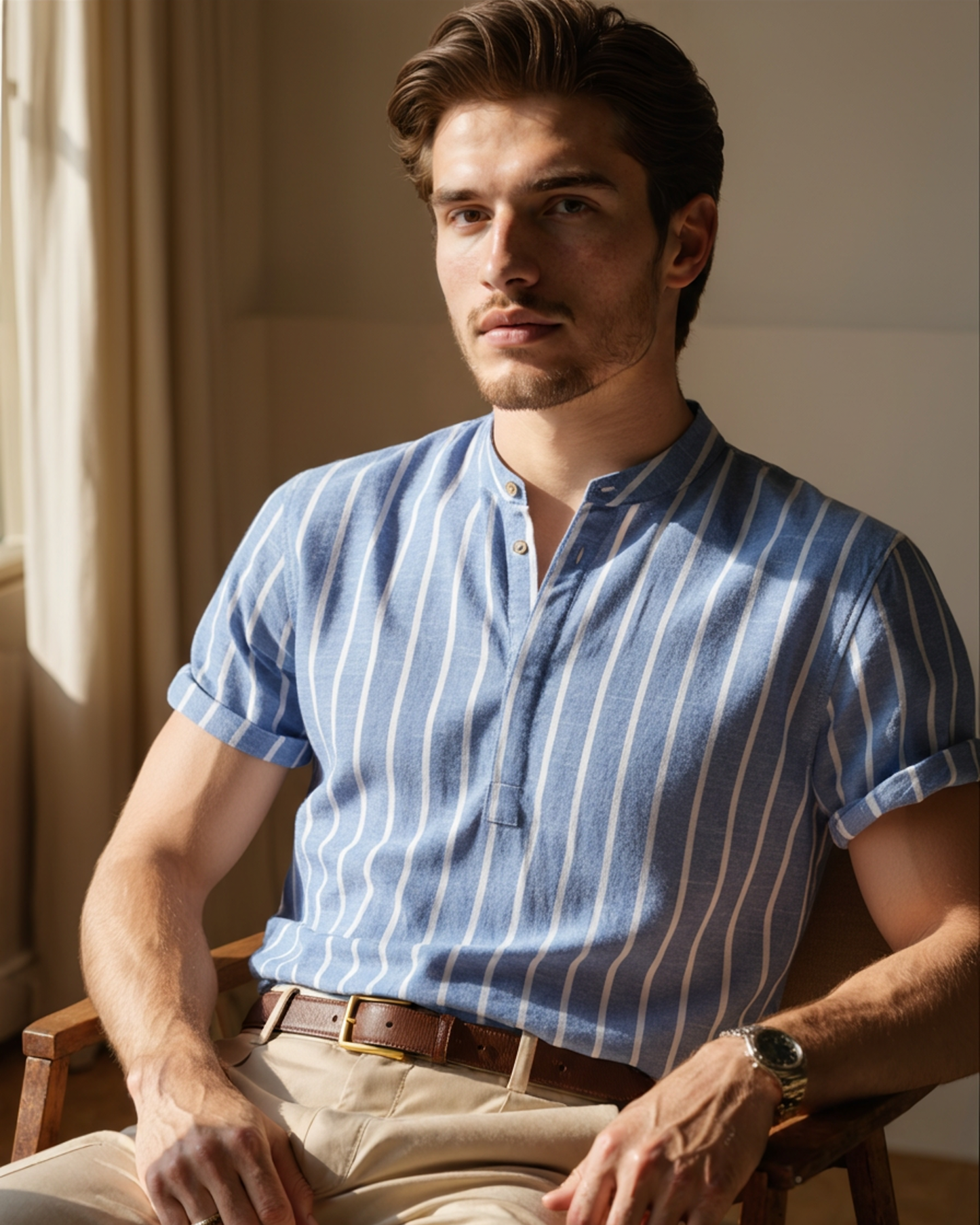 Striped Linen Shirt