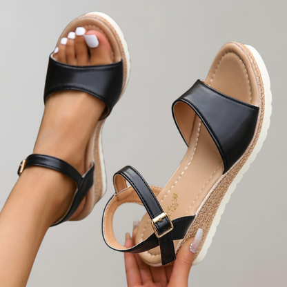 Women’s Orthopaedic Wedge Sandals with Adjustable Straps