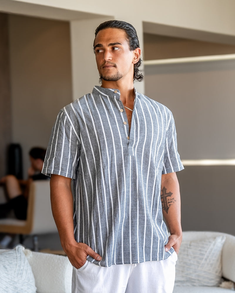 Striped Linen Shirt