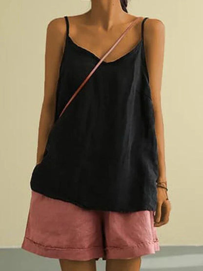 Lightweight Spaghetti Strap Summer Top