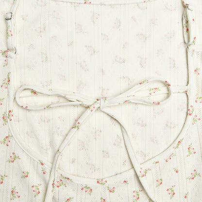 Floral Lace-Up Playsuit
