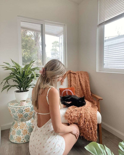 Floral Lace-Up Playsuit