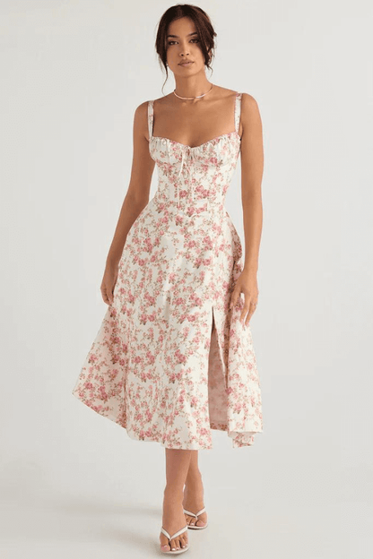 Midi Bustier Corset Sundress