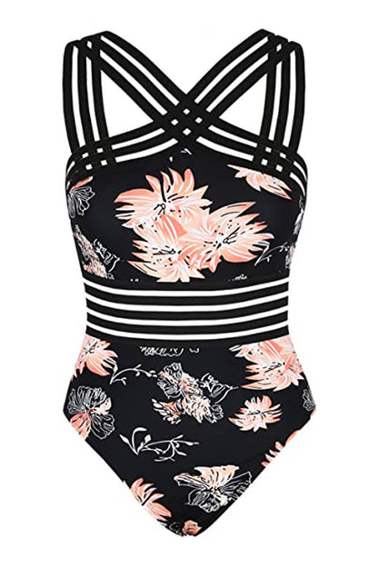 Strappy Crossed Monokini Swimsuit