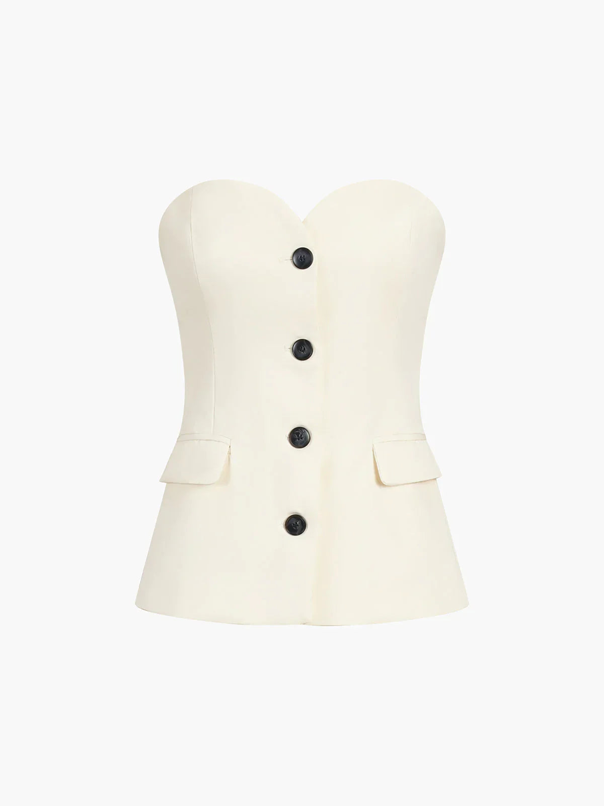 Corset-Inspired Two Piece Set