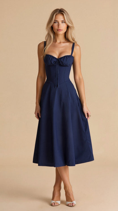 Elegant Waist Dress – Flattering & Timeless